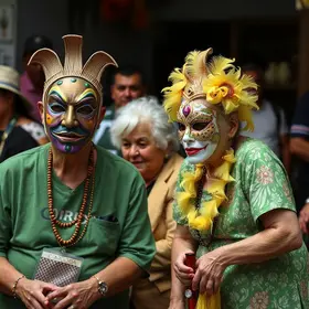 1º Concurso de Máscara de Carnaval do Fórum do Cidadão Idoso