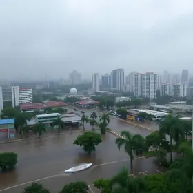 chuva em São Paulo