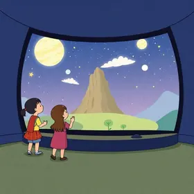 Sessão de Planetário Infantil: Kaluoka Hina