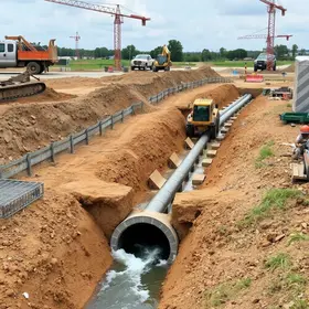 obras de drenagem