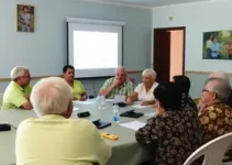 reunião do fórum da pessoa idosa